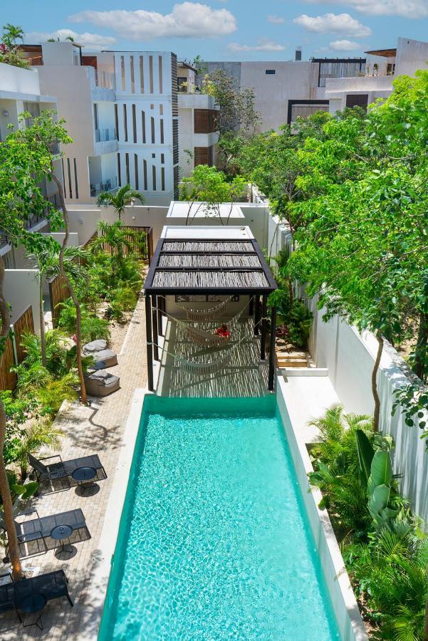 Studio Wterrace, Hammock, And Pool Access Apartment Tulum Exterior photo