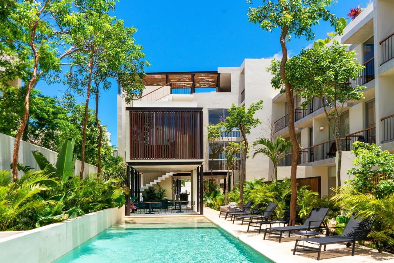 Studio Wterrace, Hammock, And Pool Access Apartment Tulum Exterior photo