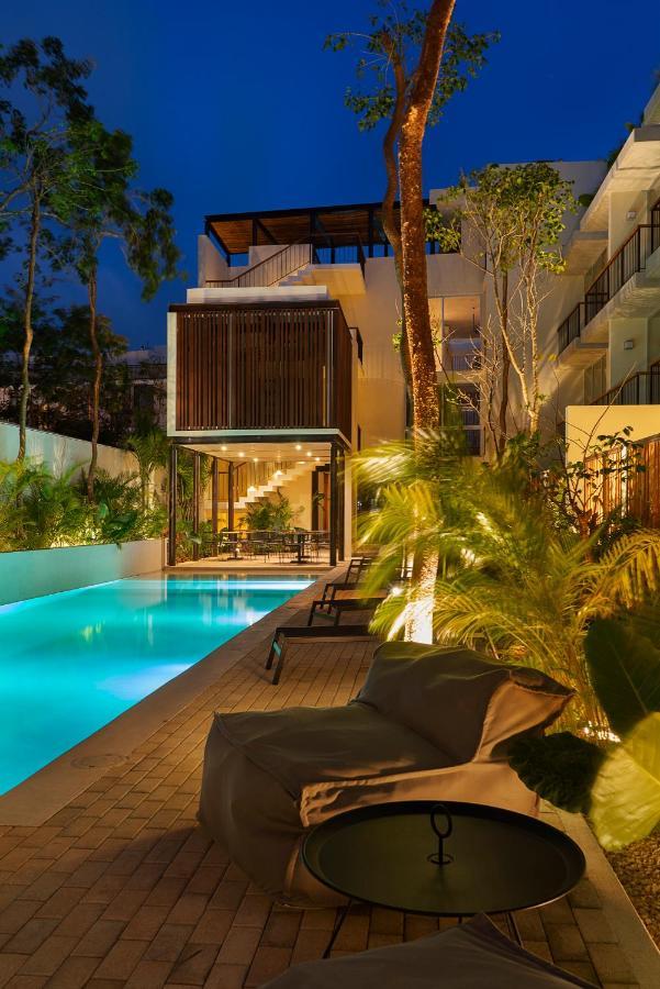 Studio Wterrace, Hammock, And Pool Access Apartment Tulum Exterior photo