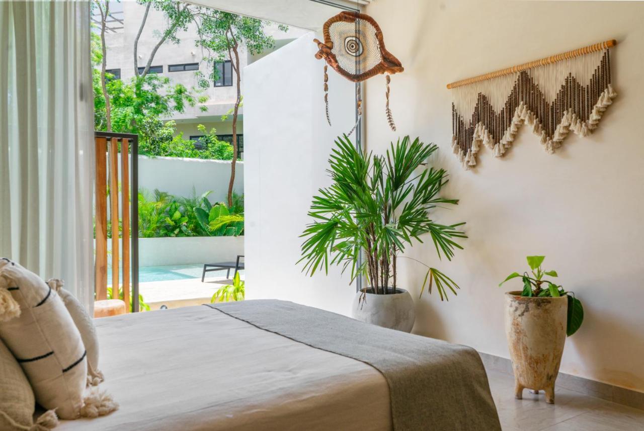 Studio Wterrace, Hammock, And Pool Access Apartment Tulum Exterior photo